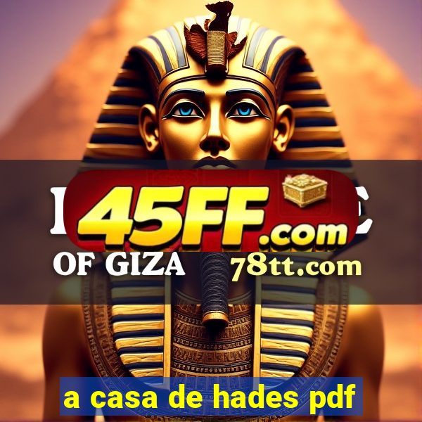 a casa de hades pdf